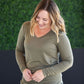 Larissa Long Sleeve - Olive