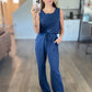 Rest Day Straight Leg Jumpsuit