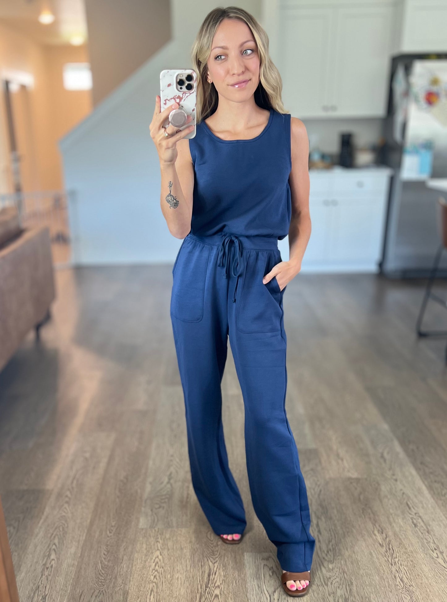 Rest Day Straight Leg Jumpsuit