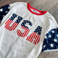 *free ship today* USA Print Boyfriend Tee