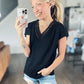 SHIPS FREE TODAY // Everyday Elegance V-Neck Top