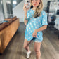 Carolina Sky Polka Dot Tee