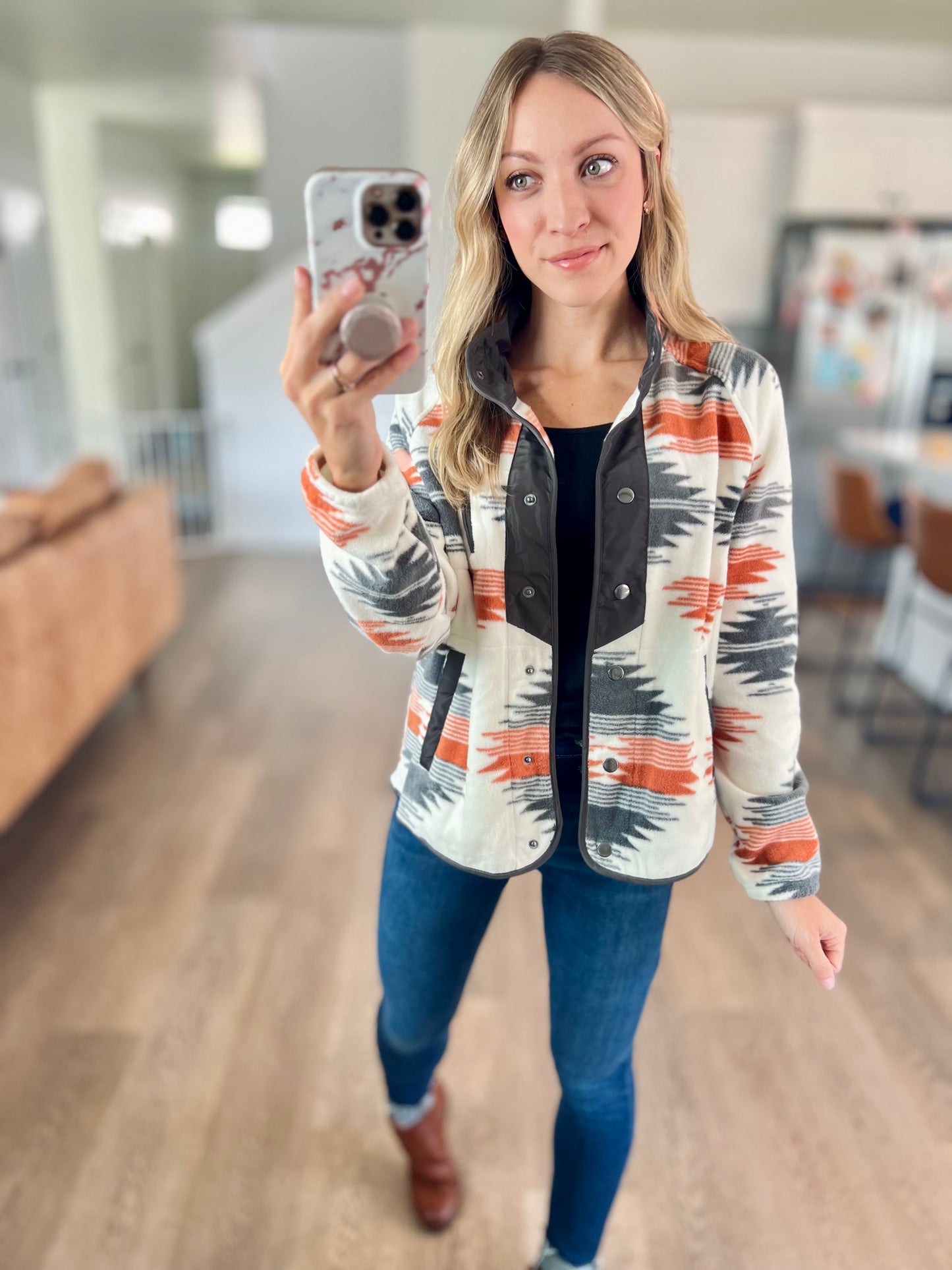 *reopened* Arizona Nights Fleece Button Up