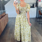 Jillian Smocked Floral Dress