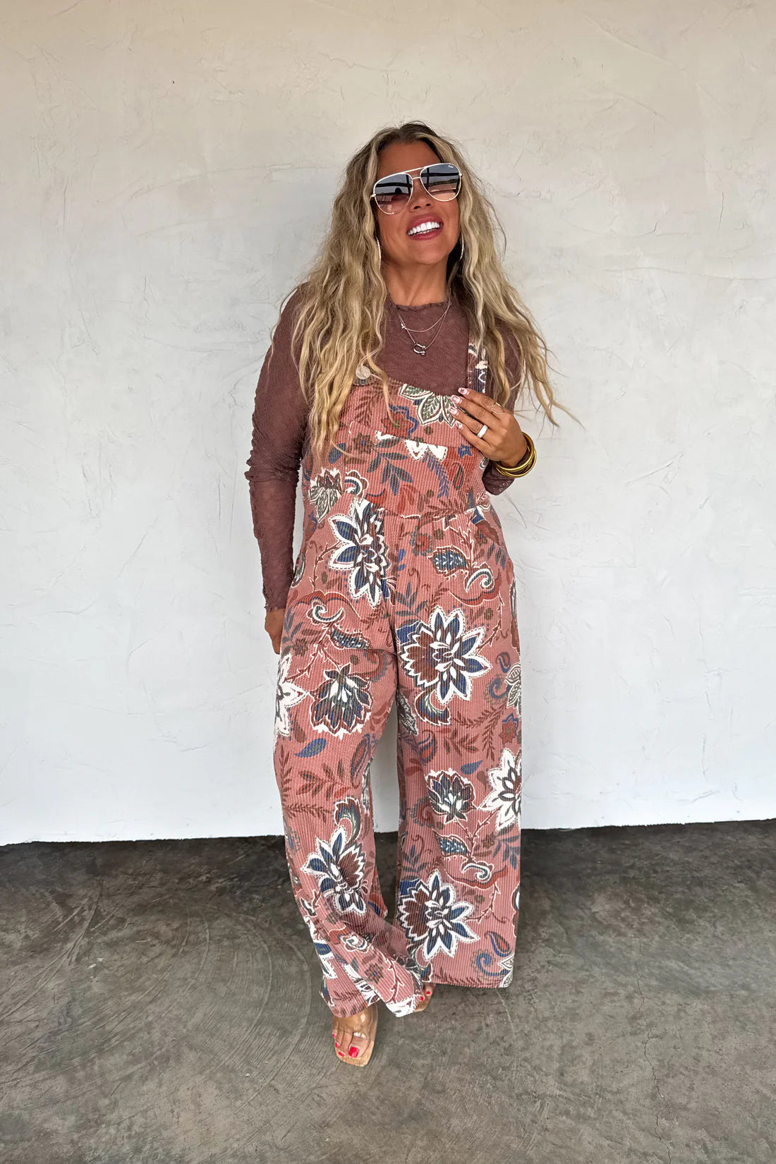 Fall Print Overalls Preorder // eta Nov