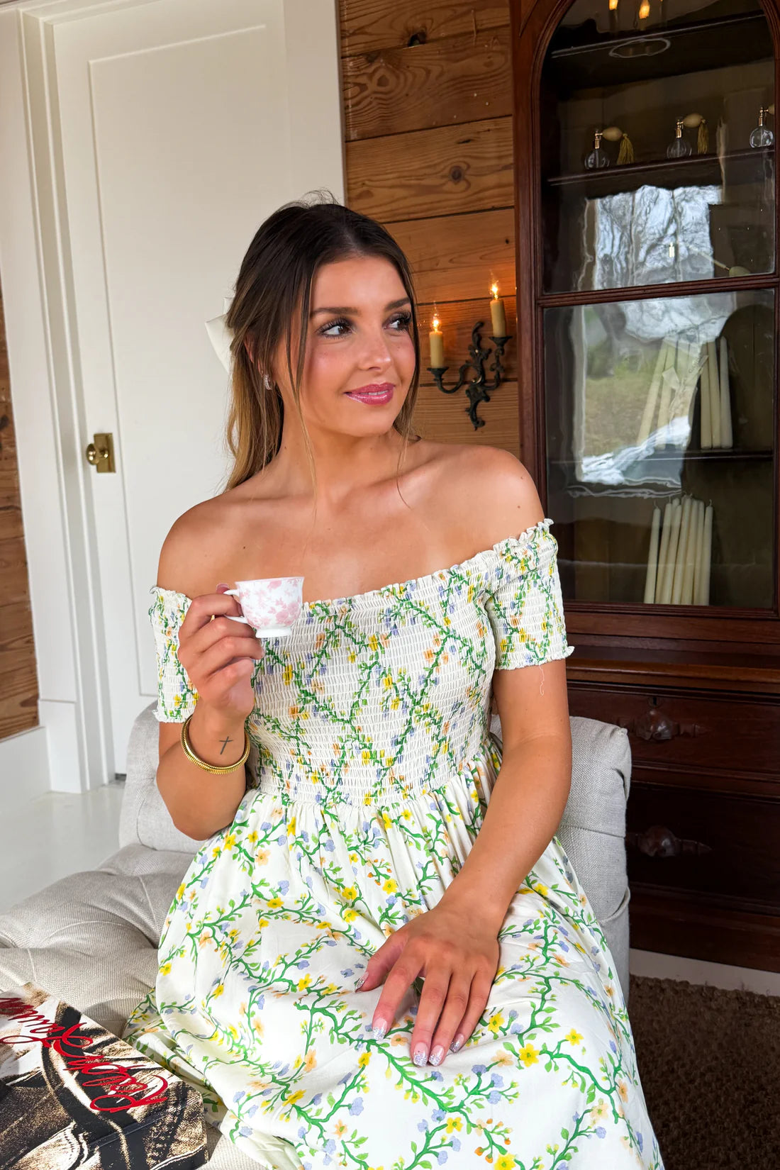 PREORDER: Spring Maddie Floral Dress // eta May