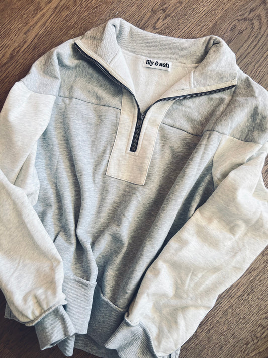 In Line 1/4 Zip Pullover