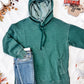 Vintage Wash Hoodie - Hunter Green