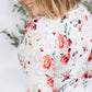 Alyssa Long Sleeve Top - Pink Bloom