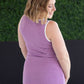 Shiloh Button Snap Tank - Purple