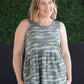 Renee Ruffle Tank Top - Camo