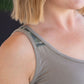 Poppy Tank - Olive and Camo