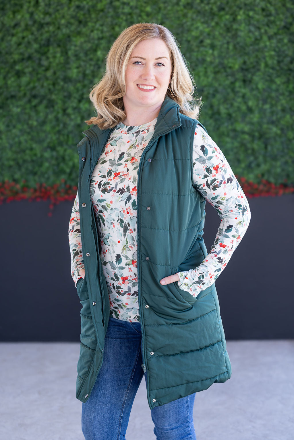 Blair Long Sleeve Top - Winter Berry