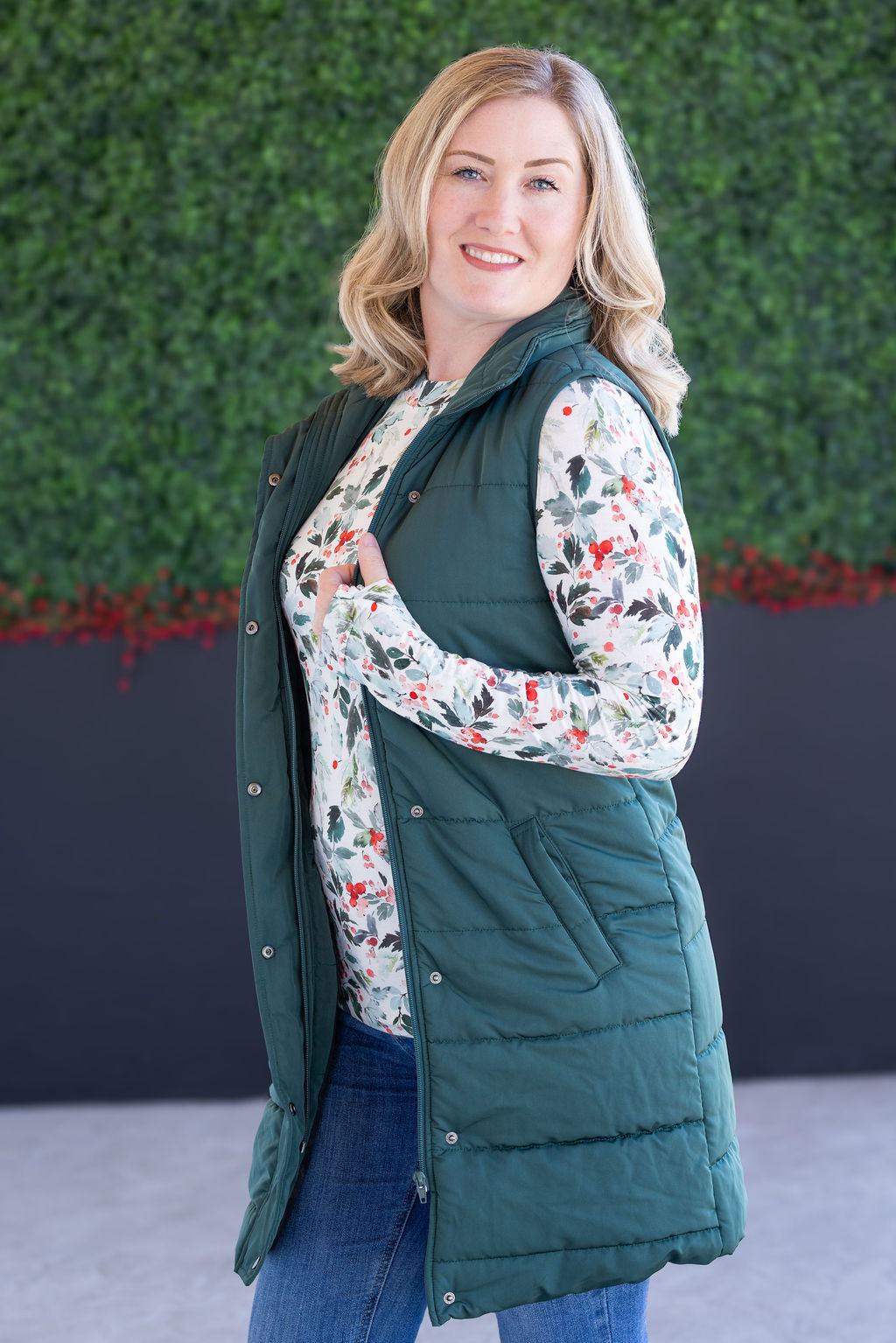 Blair Long Sleeve Top - Winter Berry