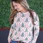 *new* Blair Long Sleeve Top - Candy Cane Lane