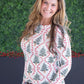 *new* Blair Long Sleeve Top - Candy Cane Lane