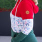Colorblock Fullzip - Red, Winter Berry, Evergreen