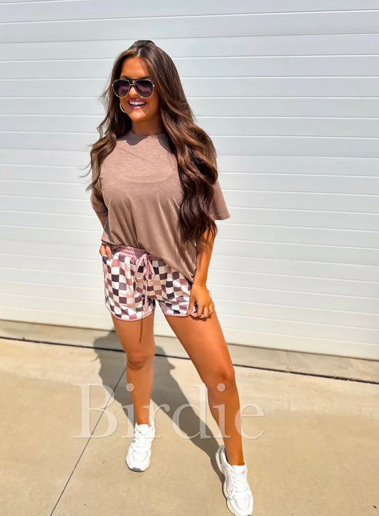 PREORDER: Active Shorts in Mulled Berry // eta May-June