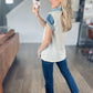 Heidi Chambray Top