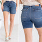 High Rise Bermuda Flap Pocket Shorts - Judy Blue