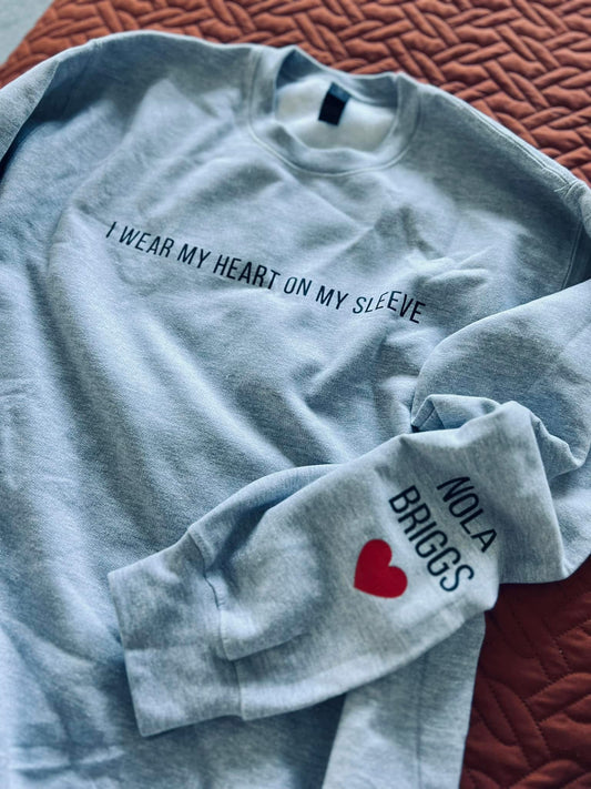 PREORDER: Original Heart on Sleeve (print // custom)