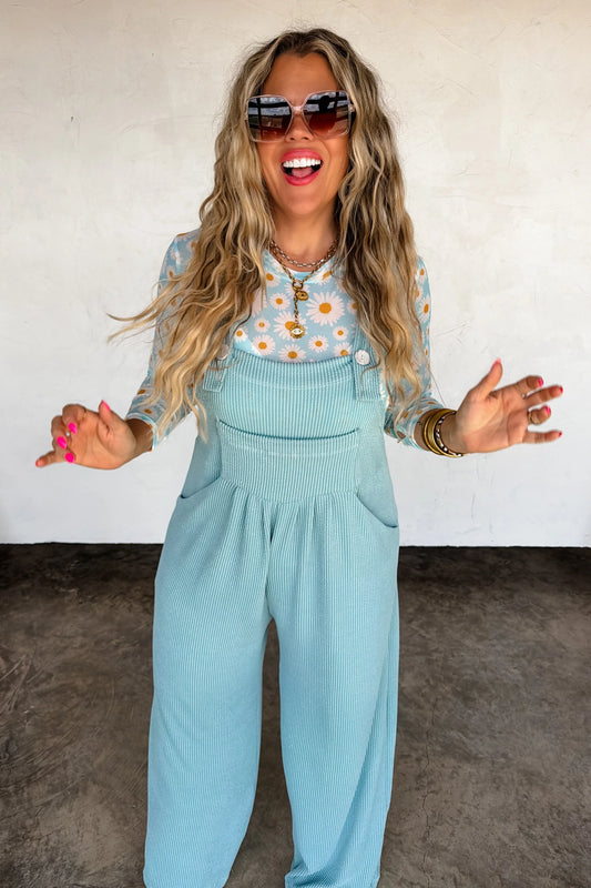 PREORDER: Blue Daisy Mesh Top// eta 2-3 weeks // limited stock