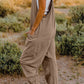 Roam V-Neck Pocketed Jumpsuit