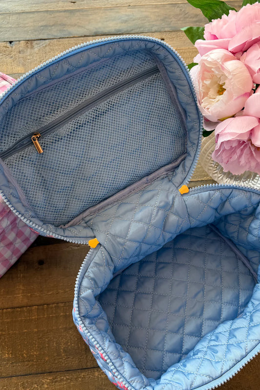 PREORDER: Quilted Makeup Bag // eta May