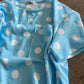 Carolina Sky Polka Dot Tee