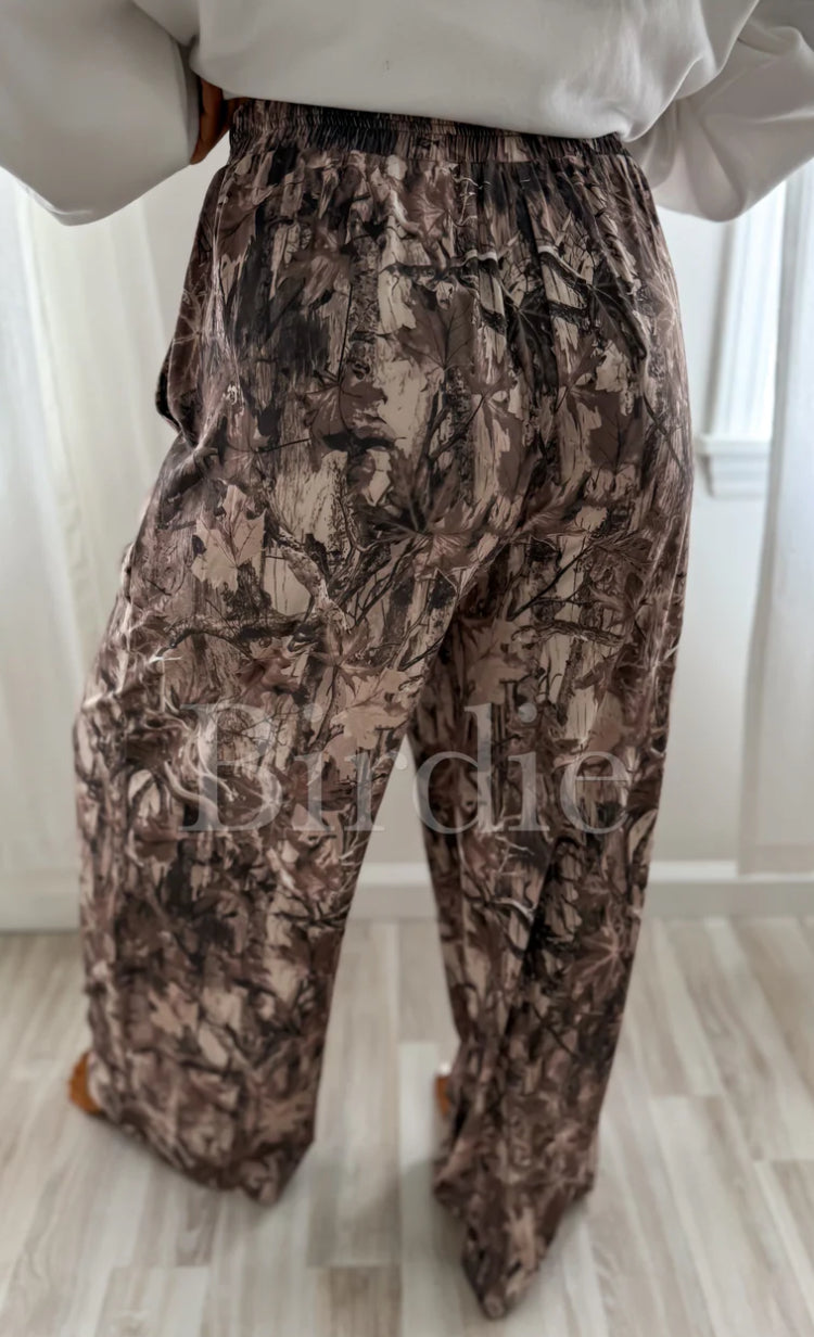 Dark Camo Stretchy Lounge Pants Preorder
