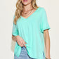 Basics Bamboo V-Neck Top
