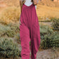 Roam V-Neck Pocketed Jumpsuit