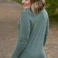 Leah Long Sleeve Top - Green