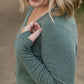 Leah Long Sleeve Top - Green