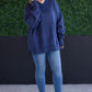 IN STOCK Aurora Cozy Sweater - Navy