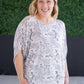 Darcy Dolman - Vintage Grey Floral