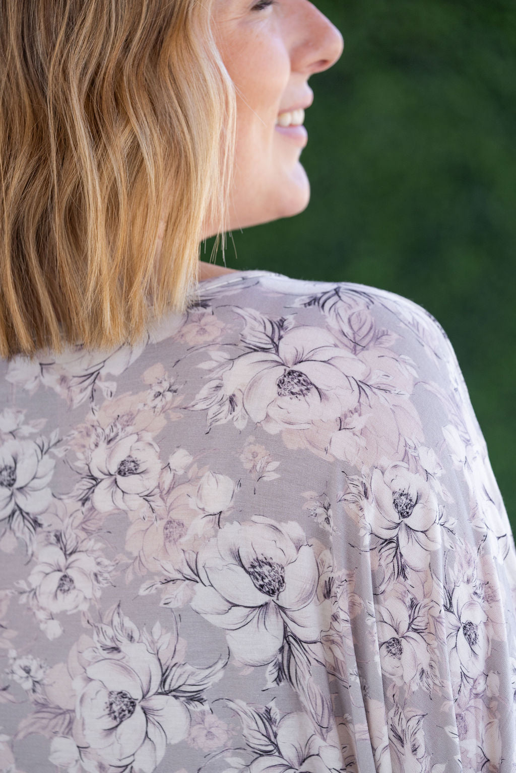 Darcy Dolman - Vintage Grey Floral