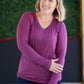 Larissa Long Sleeve - Mulberry