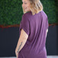 Sierra Pocket Top - Plum