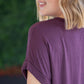 Sierra Pocket Top - Plum