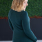 Alyssa Long Sleeve Top - Hunter Green