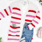 IN STOCK Stripe Cardigan - Valentine's Day