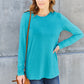 The Basics Round Neck Long Sleeve Top