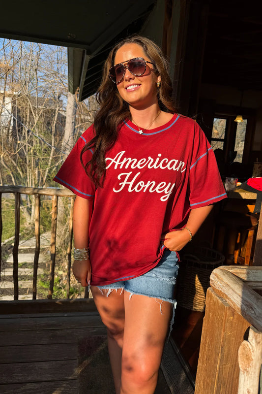 PREORDER: American Honey Oversized Tee // eta May