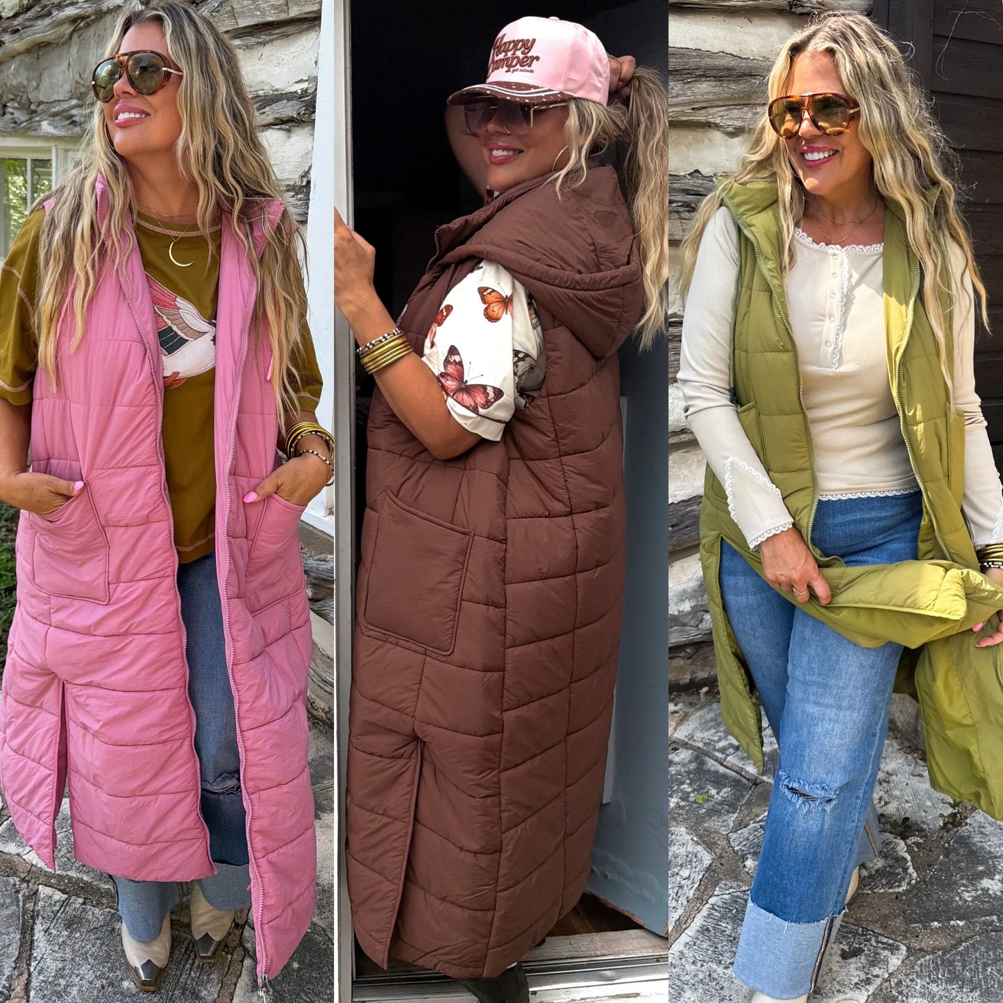 Preorder: Wild Oak Puffer Vest // eta September
