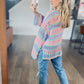 Cotton Candy Open Knit Sweater