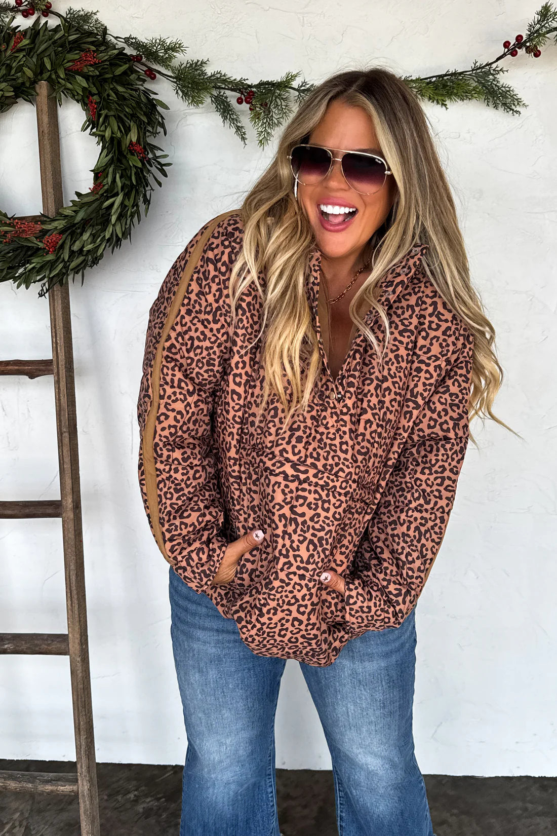 Camo // Animal Jenna Hooded Puffer Preorder eta Nov