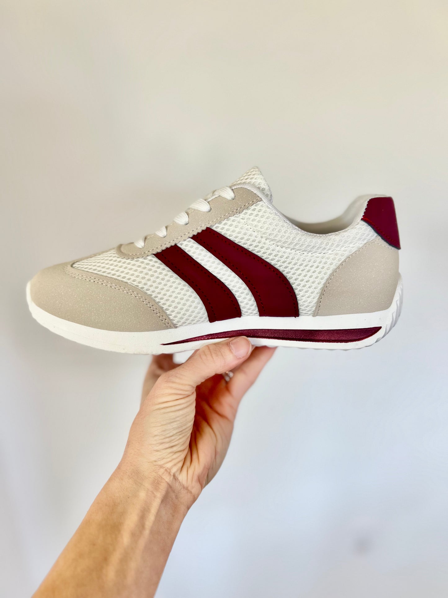 SHIPS FREE TODAY // Vintage Berry Sneakers