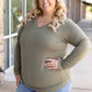 Larissa Long Sleeve - Olive