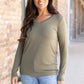 Larissa Long Sleeve - Olive